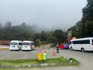 bandung crater parking