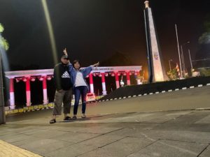 Bandung Monument Night View
