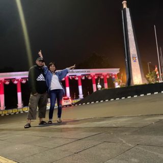 Bandung Monument Night View