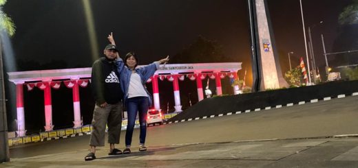 Bandung Monument Night View