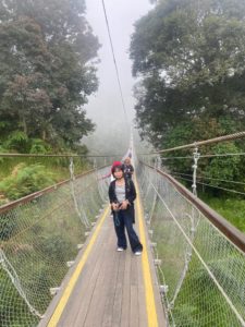 Long Hanging Wooden Bridge Bandung Tourism