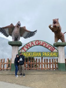 Natural Tourism Park Tangkuban Parahu Mountain