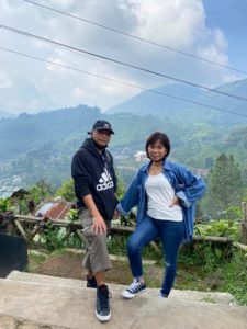Taking photograph in Bandung