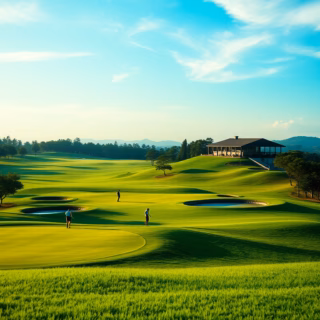 Bandung golf tour to Giri Gahana Golf Course with private driver