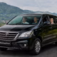 Bandung private driver tour with Toyota MPV on a scenic highland road